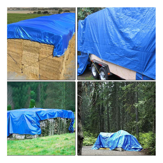 Toldo Impermeable Lona 2x3 Camping Con Ojales Multiuso