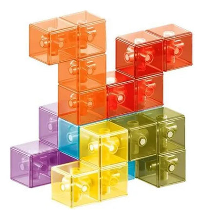 Bloques Magnéticos Tipo Tetris 6 Piezas Didácticos Infantil 6