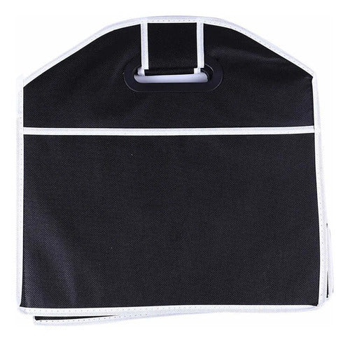 Organizador Para Maletero Valija Baul Auto Multiuso Lisa Negro