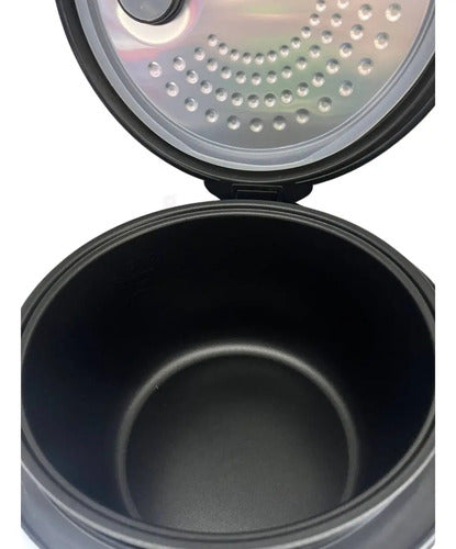 Arrocera Electrica Olla Antiadherente 4 Litros 700w Plateado