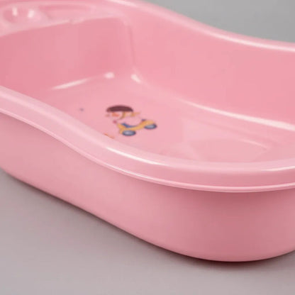 Bañera Infantil Plástica Para Bebé 72x40cm Plástico Cómoda Rosa