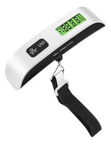 Balanza Digital Portatil 50kg Valija Precision Lcd Multiuso Blanco 50 Kg