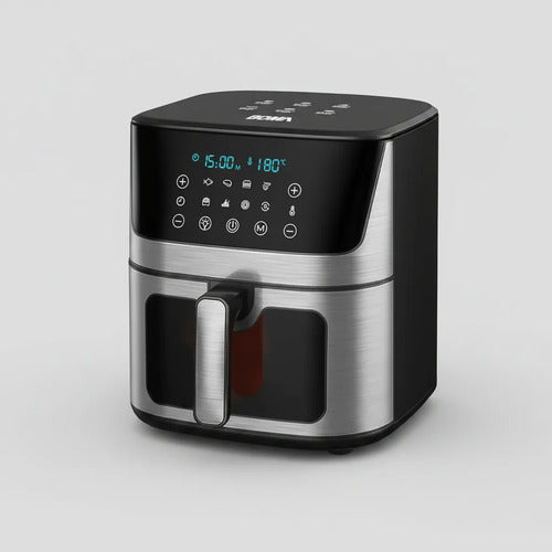 Freidora Horno Aire Sin Aceite 7 Litro Display Digital 1700w Negro