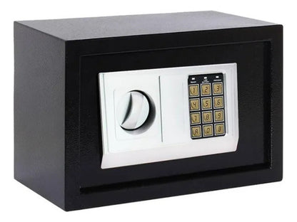 Caja Fuerte Seguridad Digital Teclado Llave Acero Cofre 22l Negro