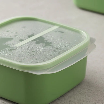 Recipiente Pote Tupper Cocina Tapa 1,1l Resistente Alacena Verde