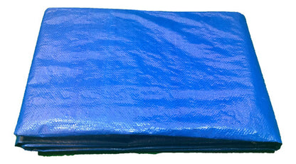 Lona 3x4 Impermeable Camping Toldo Con Ojales Multiuso Azul