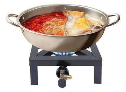 Anafe Quemador Gas 1 Hornalla Hierro Cocinilla Portatil Negro