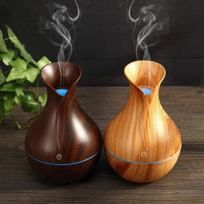 Set De 2 Humidificador Perfumador Aromatizador Ambiente Marron/ Marron Claro