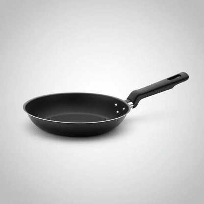 Sartén Antiadherente 24cm Cocina Mango Práctico Liviano Negro