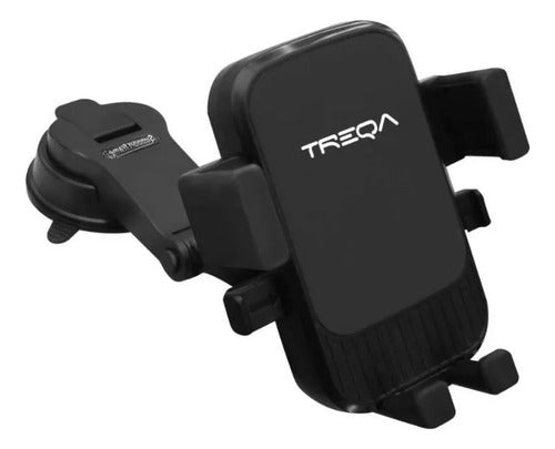 Soporte Base Porta Celular Auto Rejilla Rotacion Ajustable Negro