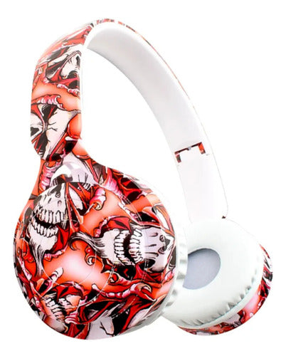 Auricular Bluetooth Plegable Usb Tf Fm Vincha Ajustable Modelo 4
