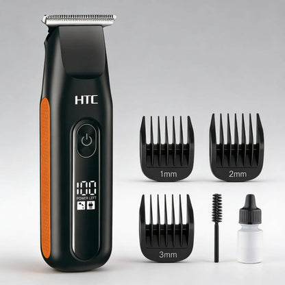 Cortapelo Pantalla Lcd Profesional Htc Inalambrica Hoja T Negro