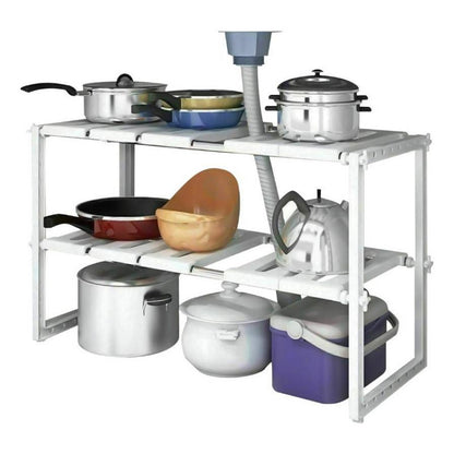 Estante Organizador Bajo Mesada Para Cocina