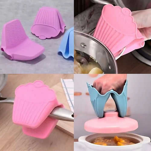Manopla De Silicona Cocina Agarradera Reforzada Aleatorio