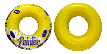 Flotador Inflable Aro Gigante Pileta Playa Adultos 115cm Amarillo