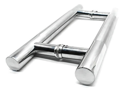 Manija Para Puerta Manijon Metalico 30x2.5cm Plateado