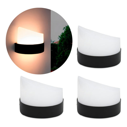 Set X3 Aplique Pared Exterior Luminaria Foco Lampara