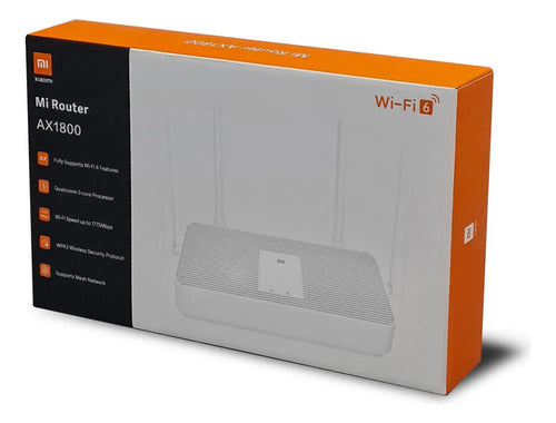Router Inalambrico Wifi 6 Gigabit 1800mbps 4 Antenas Pc Ios