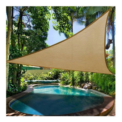 Toldo Lona Cobertor Triangular Impermeable Poliester 4x4x4