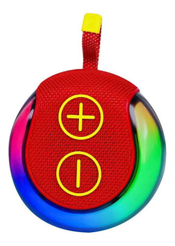 Parlante Bluetooth Portátil Tws Usb Fm Recargable 2 Pulgadas Variedad De Colores