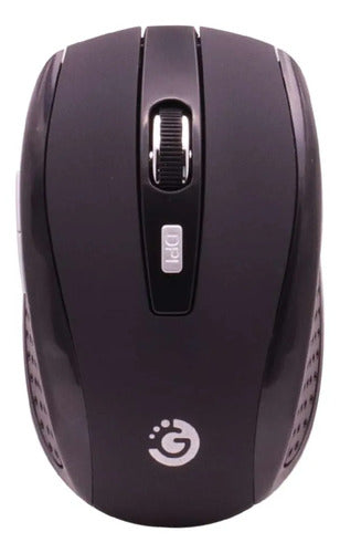 Mouse Inalambrico Optico Usb Pc Laptop Mac Oficina 6 Botones Aleatorio