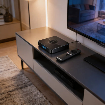 Tv Box Convertidor Smart Tv 4gb 32gb Rom Wifi Android Negro Estándar