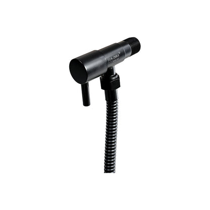 Ducha Higienica Negra Griferia Grifo Baño Con Boton