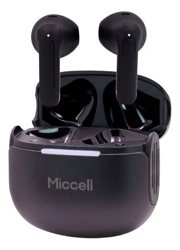 Auriculares Inalambricos Bluetooth 5.4 Ios Android Tws Siri Negro