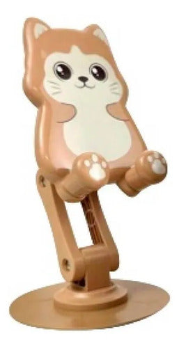 Soporte Celular Animales Mesa Ajustable 360 Escritorio Auto Aleatorio