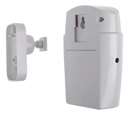 2 X Alarma Inalambrica Sensor Movimiento Sirena Casa Negocio Blanco