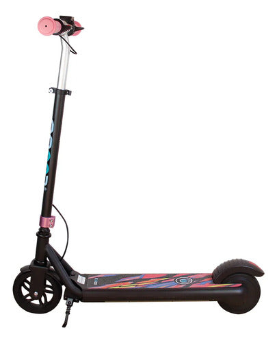 Monopatin Electrico Infantil Plegable 150w Bluetooth 16km/h Rosa