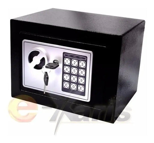 Perfecta Caja Fuerte Función Electrónica Y Maxima Seguridad Negro