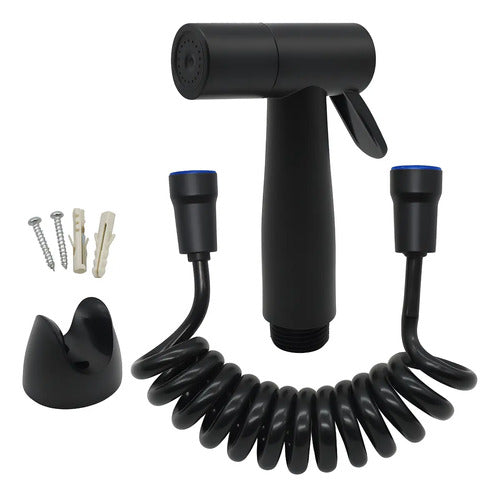 Ducha Higienica Griferia Grifo Baño Tipo Pistola Con Soporte