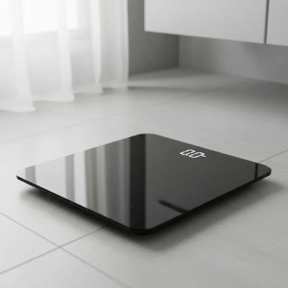 Balanza Corporal Baño Digital De Vidrio Hasta 180kg Aleatorio
