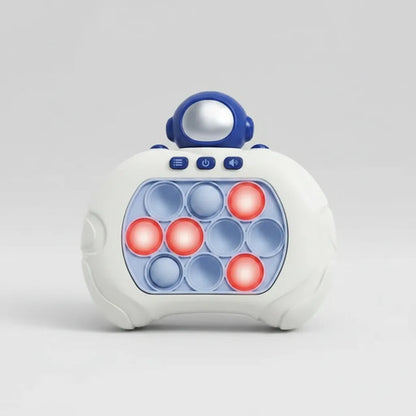 Consola Pop It Astronauta Electrónica Luces Sonido Infantil Blanco