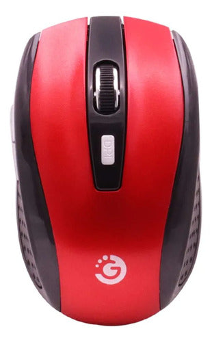 Mouse Inalambrico Optico Usb Pc Laptop Mac Oficina 6 Botones Aleatorio