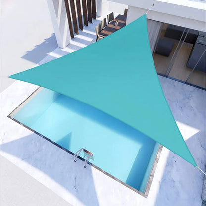 Lona Triangular Vela Tejido Sombra Celeste