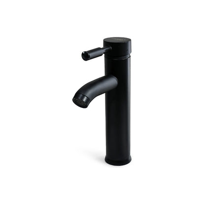 Canilla Negra Para Lavatorio Baño Monocomando Mezcladora