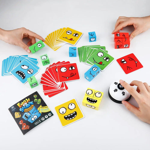 Juego De Bloques Creativos Caras Divertidas Juguete Infantil 89 Varios