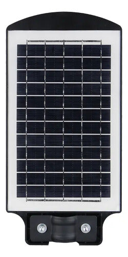 Foco Solar Led Exterior Sensor De Movimiento Reflector 120w Negro Blanco