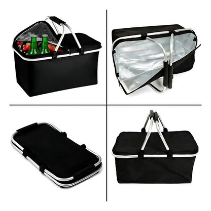 Conservadora Plegable Picnic Camping Multiuso Asas Aleatorio