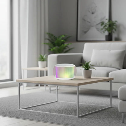 Parlante Portátil Bluetooth Tws Tf Fm Aux 3.5 Led Rgb 5w Aleatorio