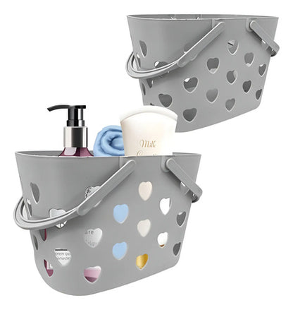 Organizador De Plastico Canasto Multiuso Baño Cocina Aleatorio