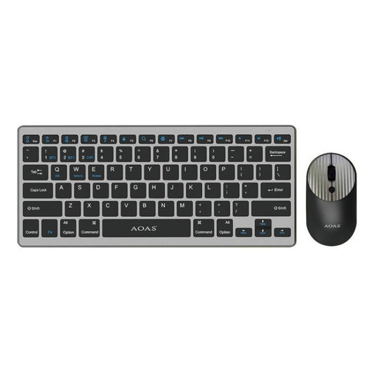 Combo Teclado Y Mouse Inalambrico Con Bluetooth Recargable