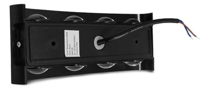 Set X8 Aplique Pared Exterior Luminaria Foco Bidireccional