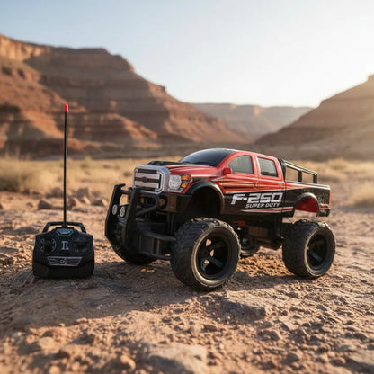 Camioneta 4x4 Control Remoto Todoterreno Escala 1:14 Rojo Rc Rojo