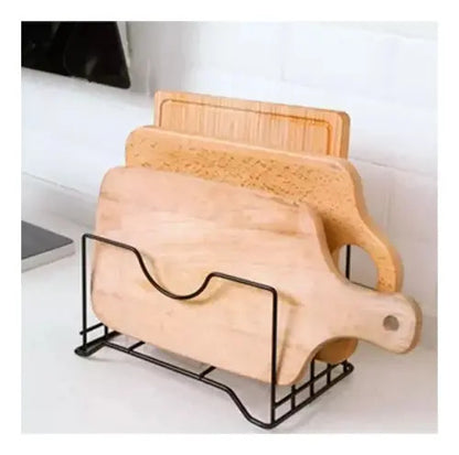 Organizador Tapas Ollas Tablas Cocina Soporte Metal Multiuso Blanco