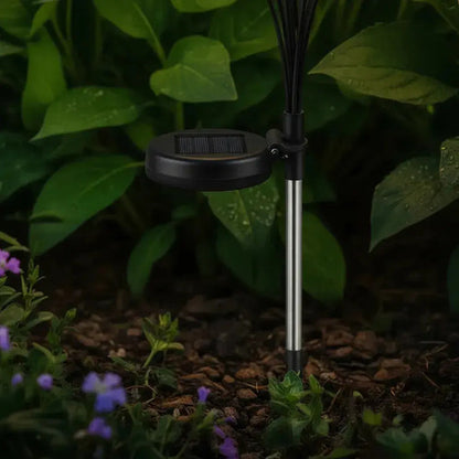 Set X10 Luces Solares Led Jardin Estaca Lampara Exterior