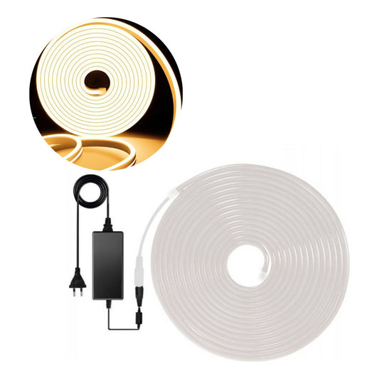X2 Tira Led Neon Flexible 5 Mts Manguera Luz 10 Metros Total