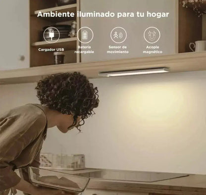 Pack X 2 Barra De Luz 40cm Cocina Luz Cálido Frio Neutro Cálido/frio/neutro